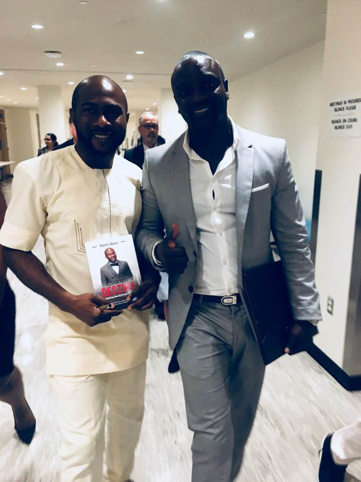 Henry Ukazu with Akon