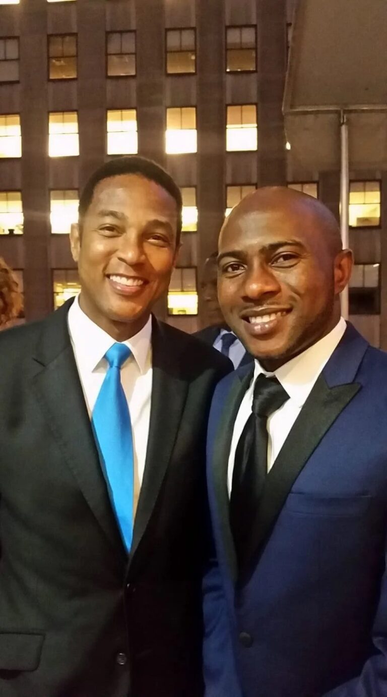 Henry Ukazu with Don Lemon - CNN Anchor