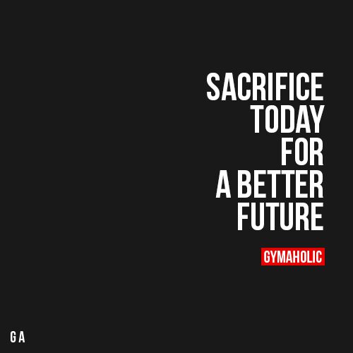 Read more about the article Make Sacrifices for Your Greater Future